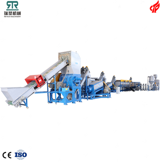 500кг/хр Ненужная пластиковая сумка PP PE Film Woven Bag PP Jumbo Bag Washing Recycling Line