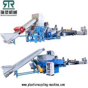 Полиэтиленовая сельскохозяйственная пленка для переработки LDPE LLDPE Mulch Film Plastic PP Bag Washing Recycling Line