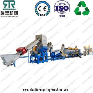 PP HDPE LDPE LLDPE Пленка для гранулирования Стиральная машина для переработки